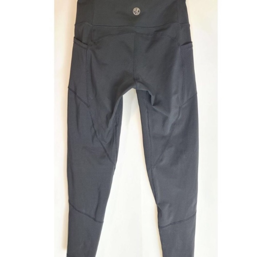 Til You Collapse Gray Heart Booty Leggings Small